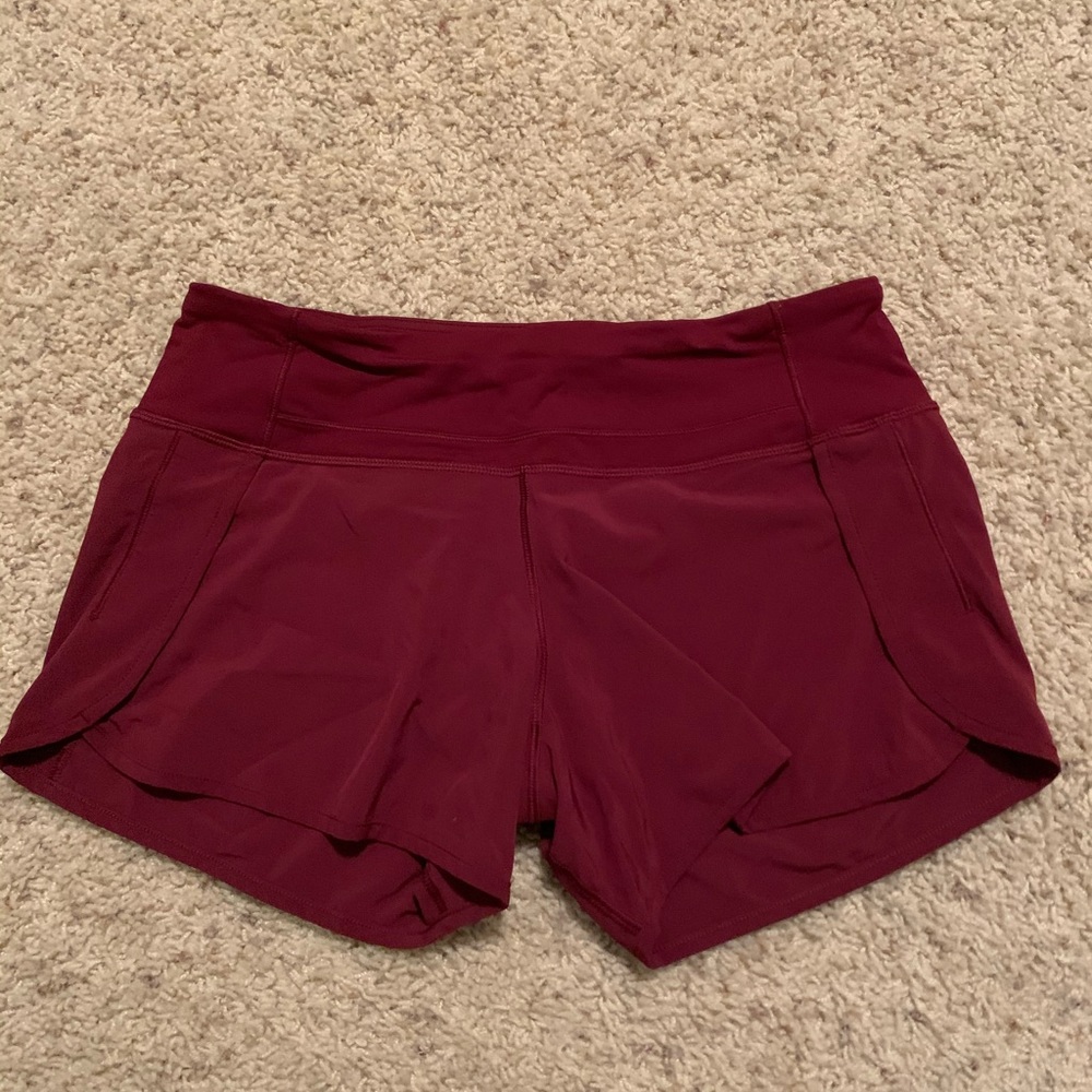 Lulu Lemon Run Times Short 4”
